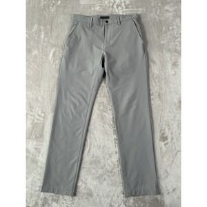 Proof Pants Mens 30x30 Gray Nomad Performance Tech Stretch Chino Huckberry EUC